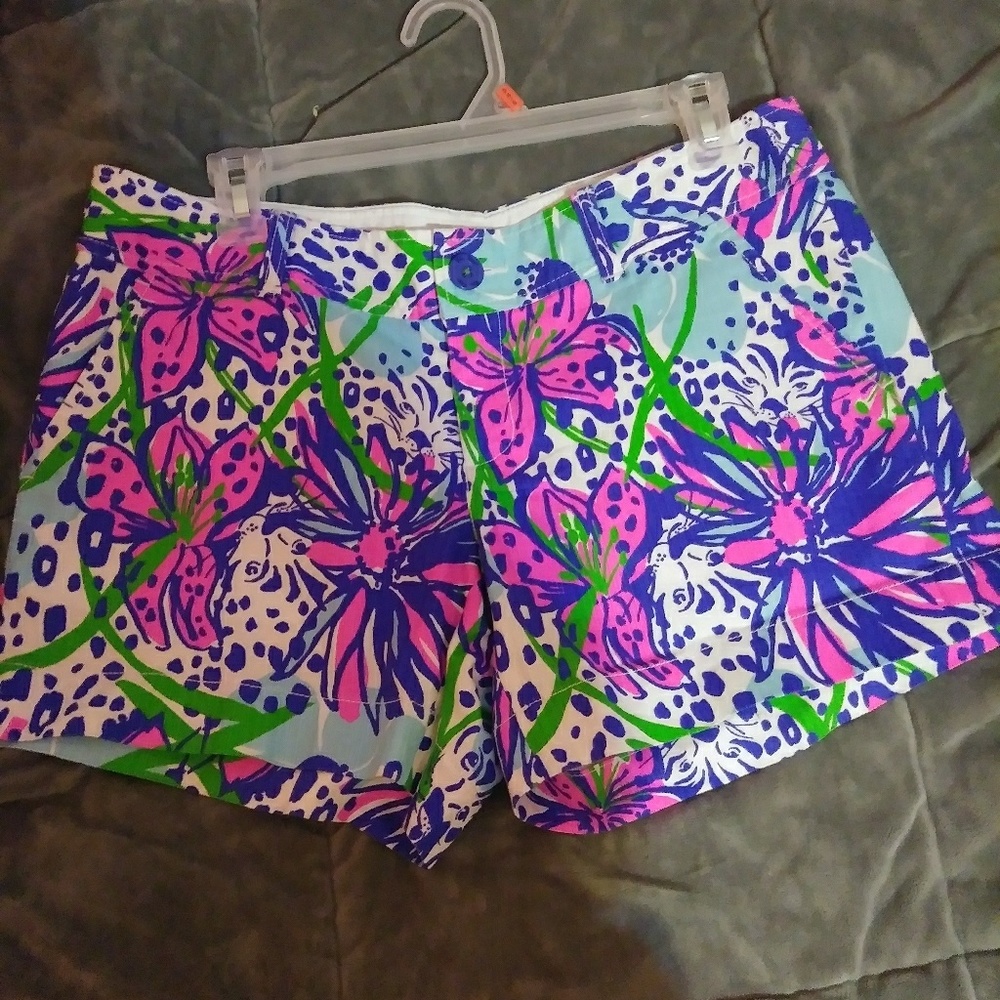 Lilly pullitzer 'in the garden' shorts